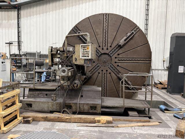 Plandrehmaschine HEYLIGENSTAEDT & COMP Facing lathe