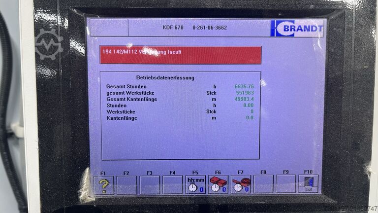 Edgebander Brandt KDF-670