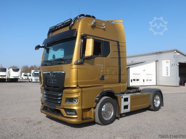Standard tractor unit MAN 18.510 TGX Standklima Vollluft Alcoa Lampenbügel