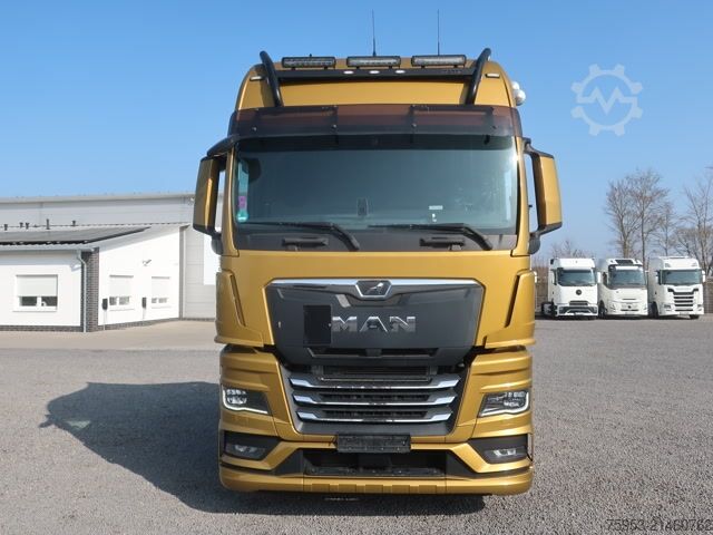 Standard tractor unit MAN 18.510 TGX Standklima Vollluft Alcoa Lampenbügel