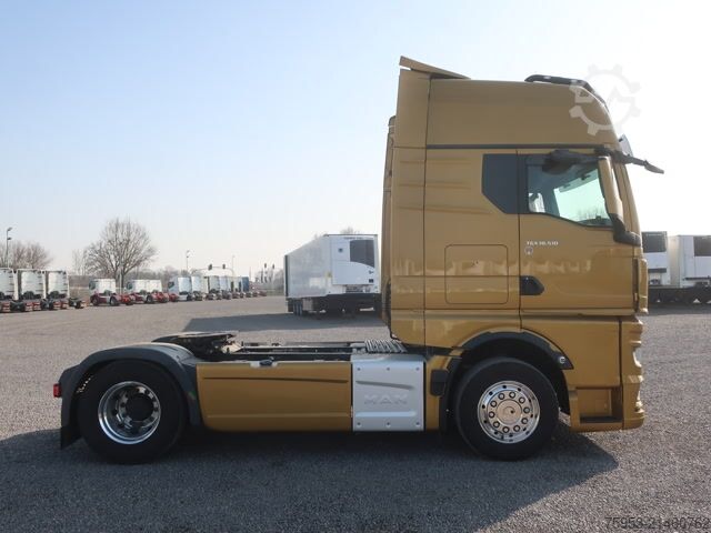 Standard tractor unit MAN 18.510 TGX Standklima Vollluft Alcoa Lampenbügel