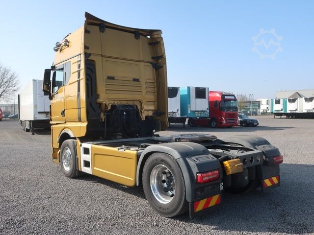 Standard tractor unit MAN 18.510 TGX Standklima Vollluft Alcoa Lampenbügel