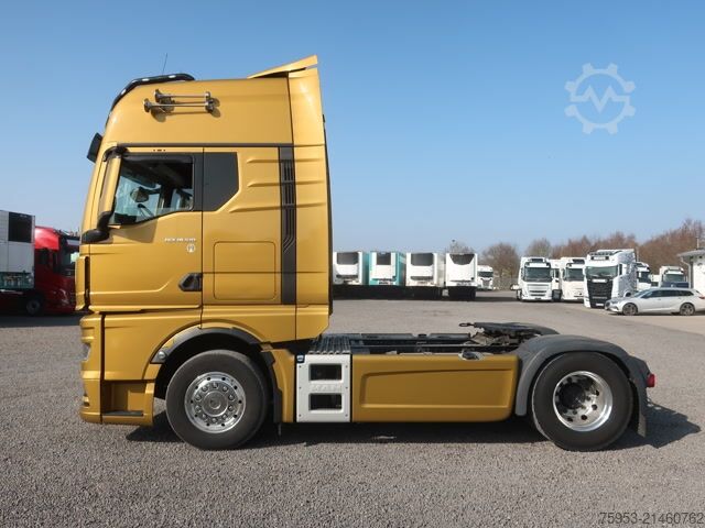 Standard tractor unit MAN 18.510 TGX Standklima Vollluft Alcoa Lampenbügel