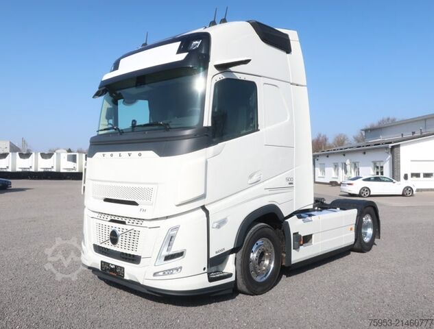 Standard tractor unit Volvo FH 500 Aero TC I-Save Retarder Alcoa Leder