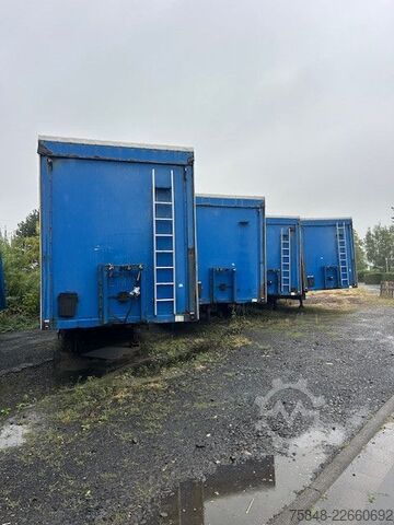 Low loader semitrailer KOTSCHENREUTHER 5 x STL 324-Bereifung 215/75R17,5-Lenkachse
