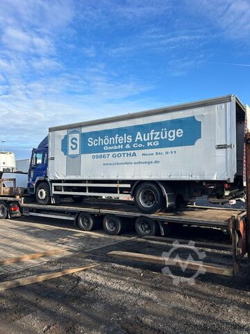 Low loader semitrailer KOTSCHENREUTHER 5 x STL 324-Bereifung 215/75R17,5-Lenkachse