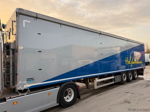 Walking floor semitrailer KNAPEN K100 Schubboden/Alu/Luft-Lift/Rollplane