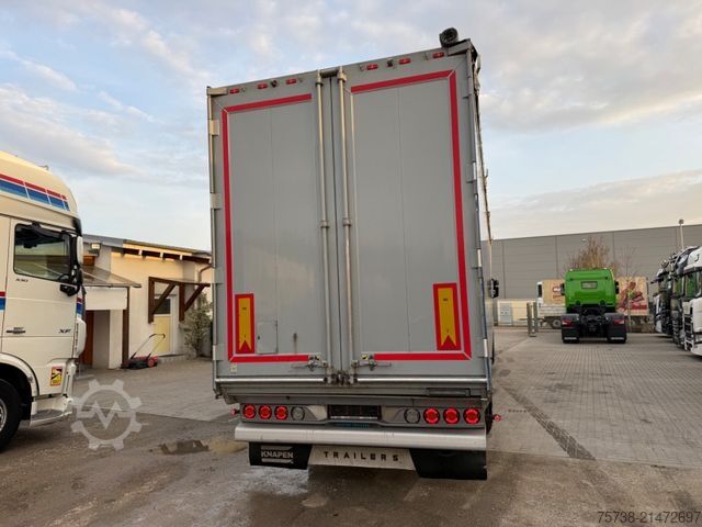 Walking floor semitrailer KNAPEN K100 Schubboden/Alu/Luft-Lift/Rollplane