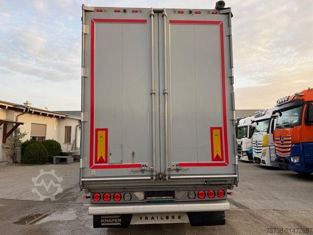Walking floor semitrailer KNAPEN K100 Schubboden/Alu/Luft-Lift/Rollplane
