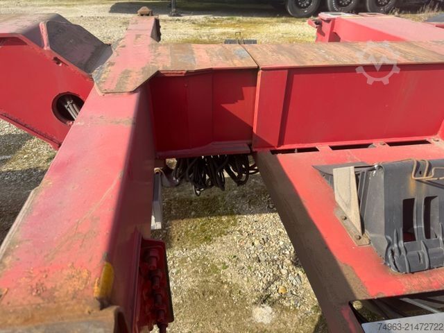 Auflieger-Wechselfahrgestell BROSHUIS MFCC , Liftachse, 45"