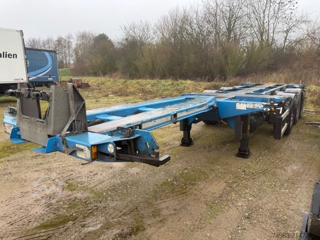 Auflieger-Wechselfahrgestell D-TEC VCC 01, Flexitrailer, Liftachse, 45