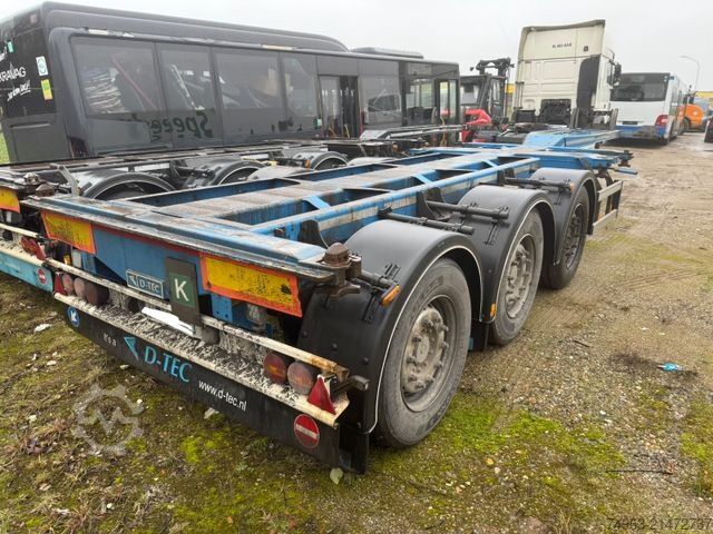 Auflieger-Wechselfahrgestell D-TEC VCC 01, Flexitrailer, Liftachse, 45