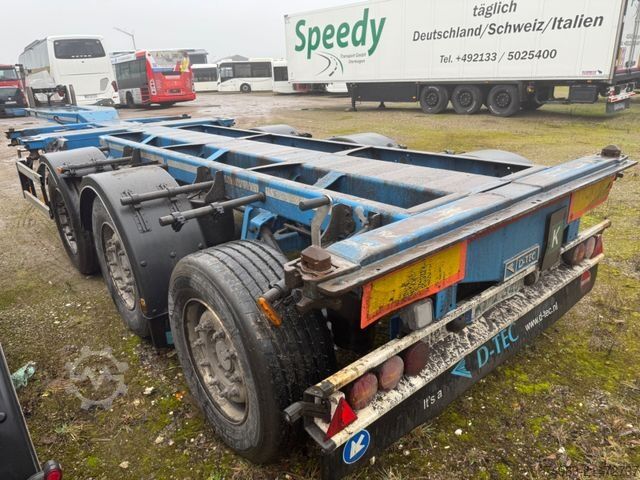 Auflieger-Wechselfahrgestell D-TEC VCC 01, Flexitrailer, Liftachse, 45