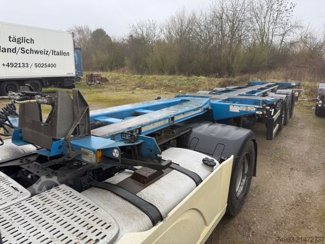 Auflieger-Wechselfahrgestell D-TEC VCC 01, Flexitrailer, Liftachse, 45