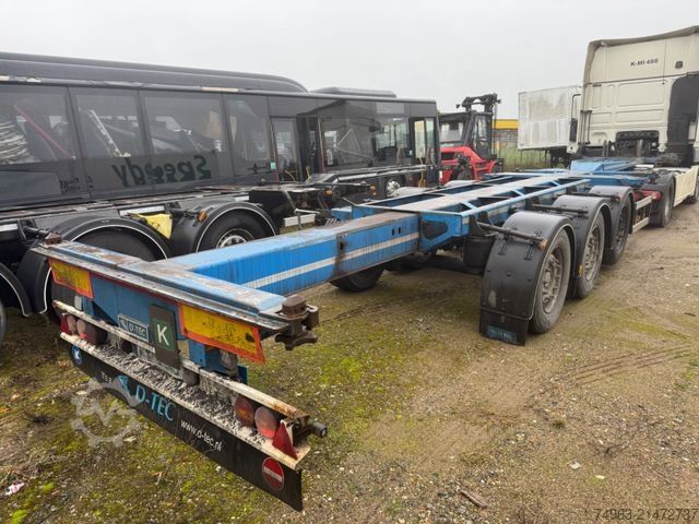 Auflieger-Wechselfahrgestell D-TEC VCC 01, Flexitrailer, Liftachse, 45
