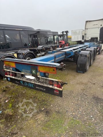 Auflieger-Wechselfahrgestell D-TEC VCC 01, Flexitrailer, Liftachse, 45