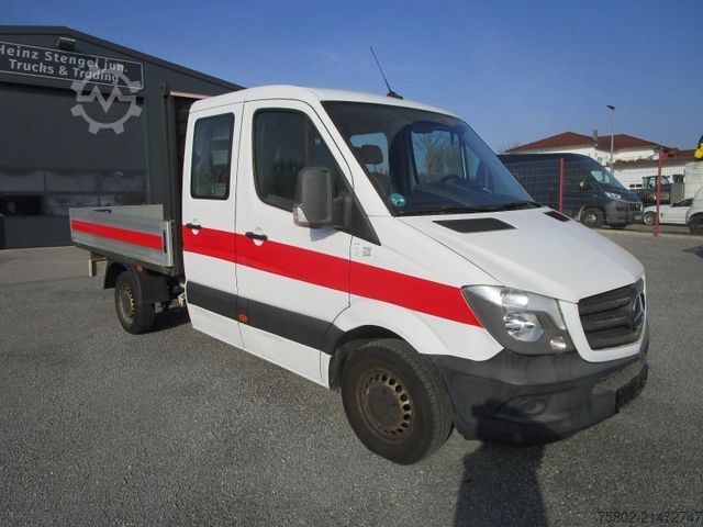 Pick-up van MERCEDES-BENZ Sprinter 214 CDI EURO.6*Werkstattwagen+DOKA+AHK*