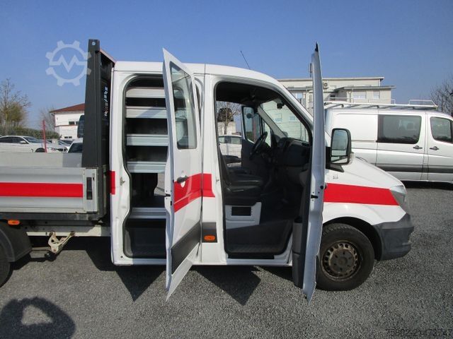 Pick-up van MERCEDES-BENZ Sprinter 214 CDI EURO.6*Werkstattwagen+DOKA+AHK*