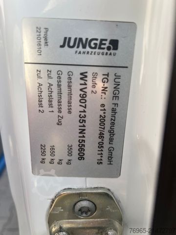 High top van MERCEDES-BENZ Sprinter 314 MAXI KOFFER AUTOMATIK KLIMA AHK