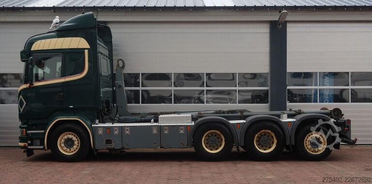 Hook arm system Scania R580 V8 LB8X4HNB/ Full AIR/ PTO/  SWAP- CONTAIN...