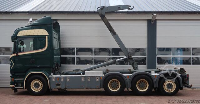 Hook arm system Scania R580 V8 LB8X4HNB/ Full AIR/ PTO/  SWAP- CONTAIN...