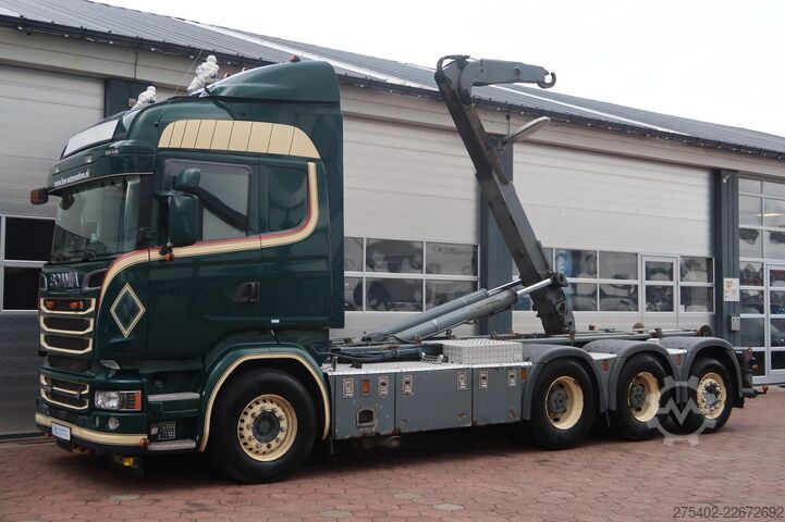 Hook arm system Scania R580 V8 LB8X4HNB/ Full AIR/ PTO/  SWAP- CONTAIN...