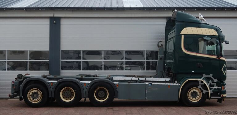 Hook arm system Scania R580 V8 LB8X4HNB/ Full AIR/ PTO/  SWAP- CONTAIN...