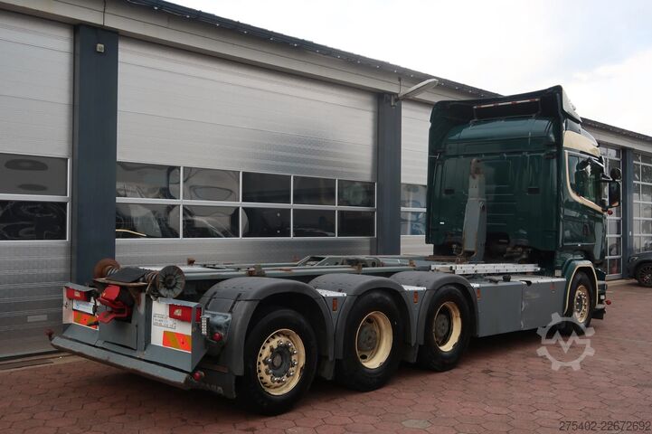 Hook arm system Scania R580 V8 LB8X4HNB/ Full AIR/ PTO/  SWAP- CONTAIN...
