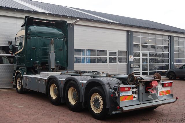 Hook arm system Scania R580 V8 LB8X4HNB/ Full AIR/ PTO/  SWAP- CONTAIN...