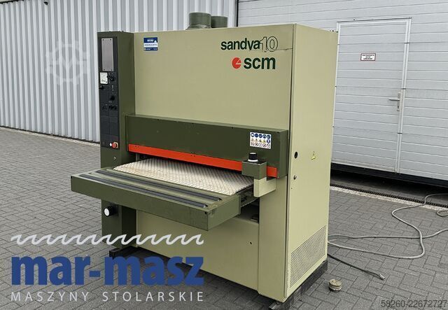Wide belt sander SCM SANDYA 10  typ RCS 110 trzewik sekwencyjny