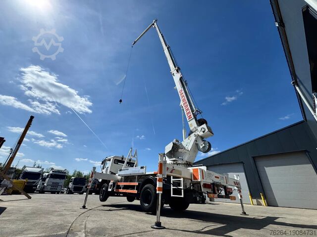 Crane truck MAN 18t + Böcker AK 30/1000