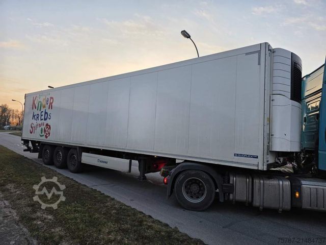 Kühlauflieger KRONE Tiefkühler, Carrier Vector 1550, 2 x Liftachse