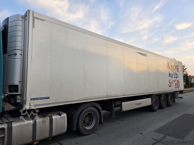 Kühlauflieger KRONE Tiefkühler, Carrier Vector 1550, 2 x Liftachse