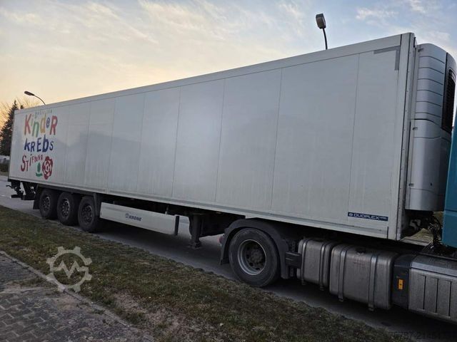 Kühlauflieger KRONE Tiefkühler, Carrier Vector 1550, 2 x Liftachse