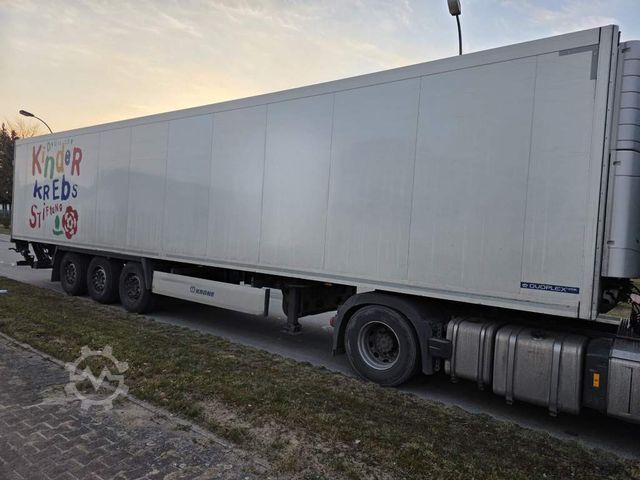 Kühlauflieger KRONE Tiefkühler, Carrier Vector 1550, 2 x Liftachse