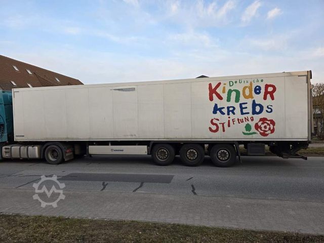 Kühlauflieger KRONE Tiefkühler, Carrier Vector 1550, 2 x Liftachse