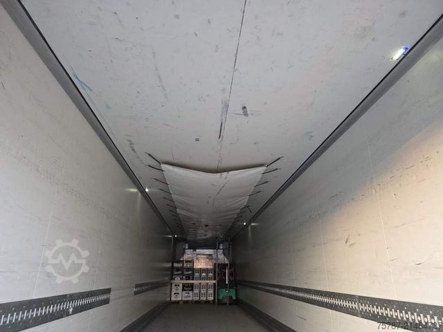 Kühlauflieger KRONE Tiefkühler, Carrier Vector 1550, 2 x Liftachse