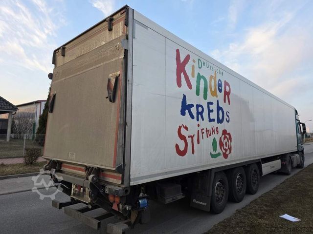 Kühlauflieger KRONE Tiefkühler, Carrier Vector 1550, 2 x Liftachse