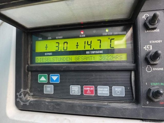 Kühlauflieger KRONE Tiefkühler, Carrier Vector 1550, 2 x Liftachse