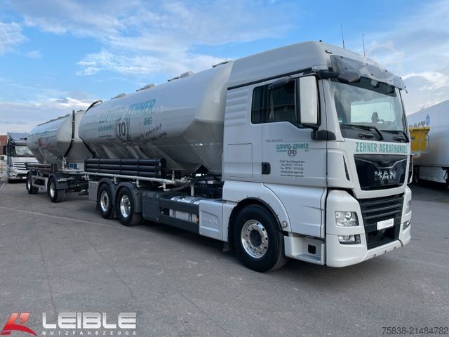 Silo trailer FELDBINDER HEUT 31.2 *31.000 l mit 3x Euter*Alcoa Alufelgen