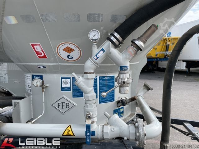 Silo trailer FELDBINDER HEUT 31.2 *31.000 l mit 3x Euter*Alcoa Alufelgen