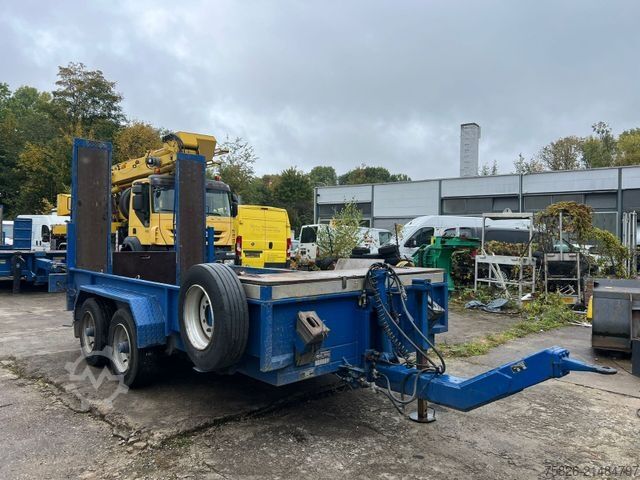 Low loader trailer BLOMENRÖHR 552/6900 Tieflader*Rampe*5T Nutzlast*