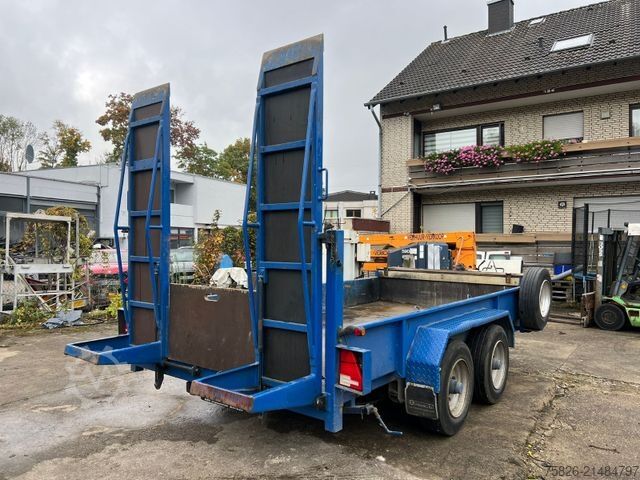 Low loader trailer BLOMENRÖHR 552/6900 Tieflader*Rampe*5T Nutzlast*