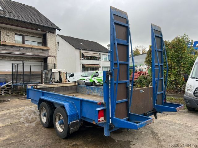 Low loader trailer BLOMENRÖHR 552/6900 Tieflader*Rampe*5T Nutzlast*