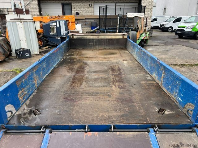 Low loader trailer BLOMENRÖHR 552/6900 Tieflader*Rampe*5T Nutzlast*