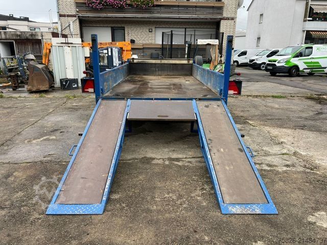 Low loader trailer BLOMENRÖHR 552/6900 Tieflader*Rampe*5T Nutzlast*