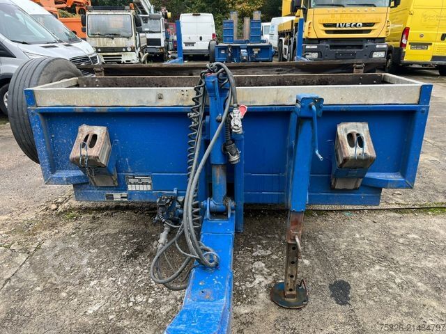 Low loader trailer BLOMENRÖHR 552/6900 Tieflader*Rampe*5T Nutzlast*