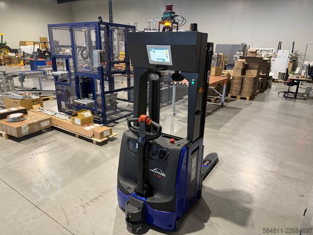 Automatischer Palettenhubwagen Linde AGV Bila Linde L14