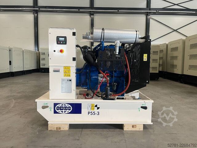 Generator set FG Wilson P55-3 - 55 kVA Open Genset - DPX-16005-O
