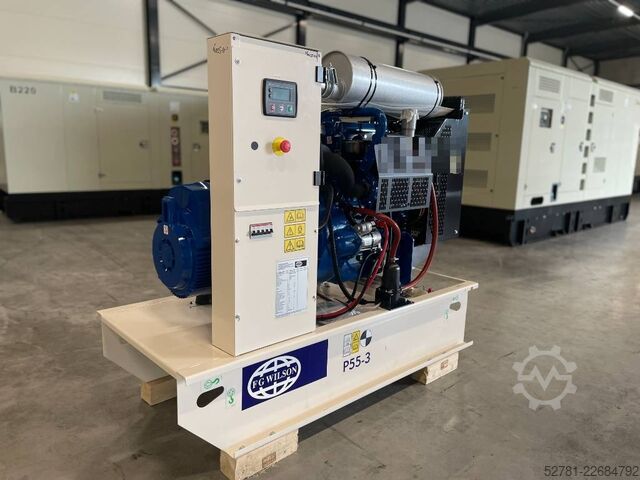 Generator set FG Wilson P55-3 - 55 kVA Open Genset - DPX-16005-O